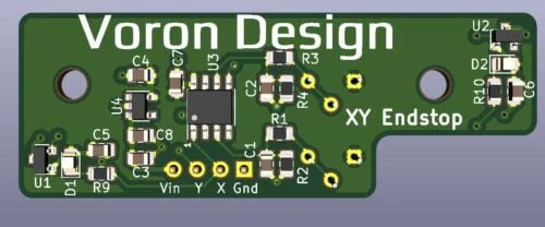 Voron Hall Effect XY Endstop PCB (V2.0) - OneTwo3D