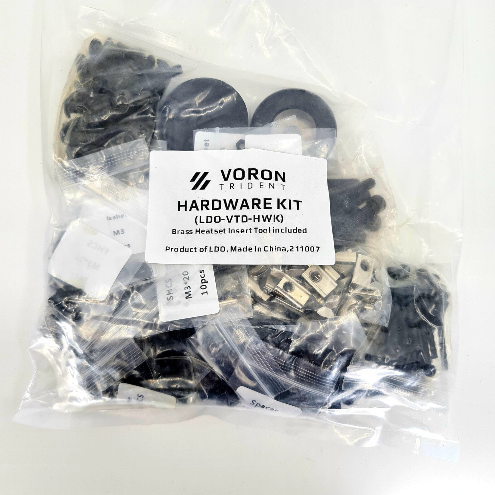 Voron Trident Hardware Kit black (LDO)