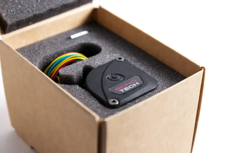 Bondtech LGX V2 Lite Large Gears Extruder with stepper in packaging