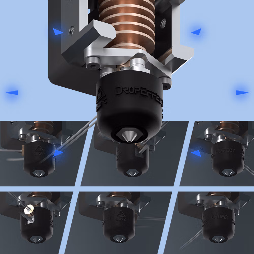 Phaetus DropEffect XG Hotend: Nozzle Change