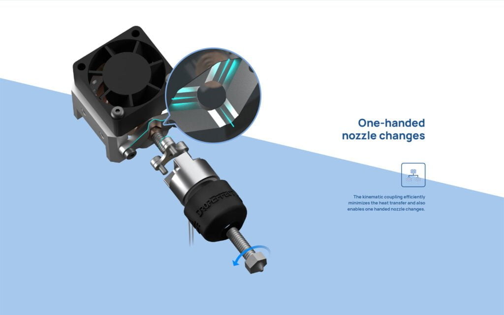 Phaetus DropEffect XG Hotend: Nozzle Change