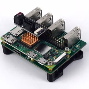 Raspberry Pi USB expander with power PCB