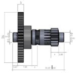 Bondtech OEM RIDGA V2 Technical Drawing