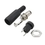 5.5x2.1mm DC Power Male Female Socket Adapter 2