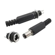 5.5x2.1mm DC Power Male Female Socket Adapter