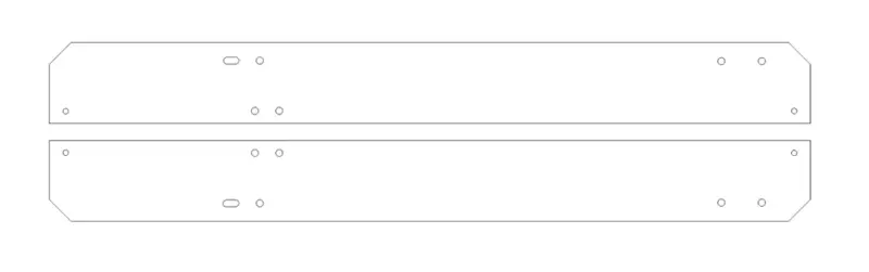VZBot 235 front left and right panels