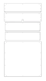 VZBot 330 top enclosure panels