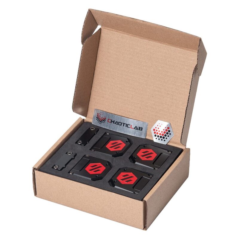 Chaoticlab CNC Door Mounting Kit for Voron 2.4 (black) 3