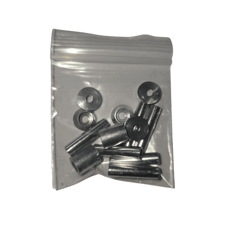 AB Motor Mounts contrast parts (silver)