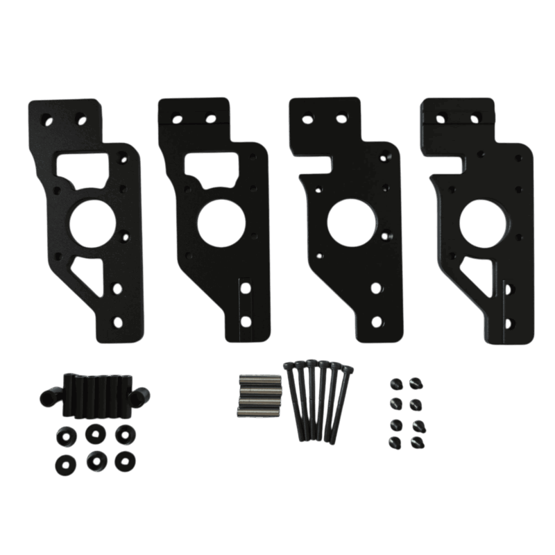 CNC Voron Trident AB Motor Mounts (black)