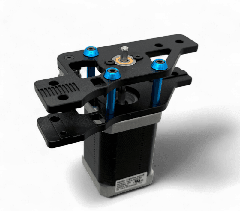 Vitalii3D CNC Double Shear Voron 2.4 AB Motor Mounts blue