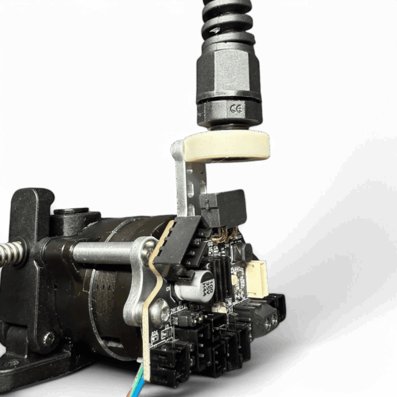 CNC EBB36 Mount by Vitalii3D mounted with cable gland