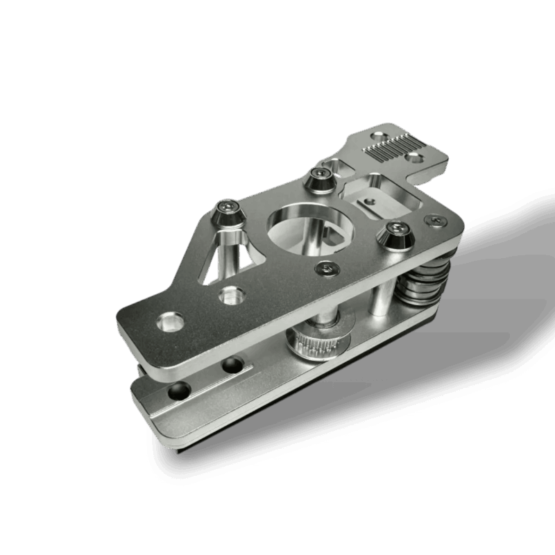 CNC Voron 2.4 AB Stepper Motor Mounts (silver/black)