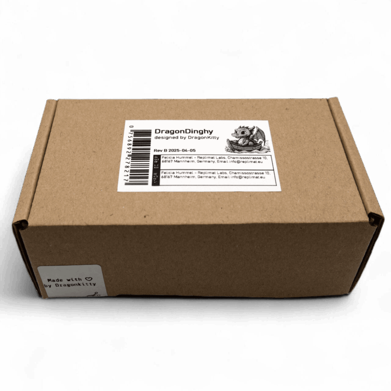 Dragon Dinghy Box Angled