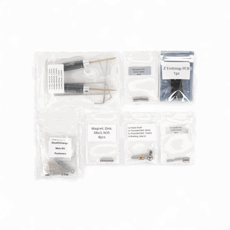 LDO Stealth Changer Base Kit Fasteners & Tools