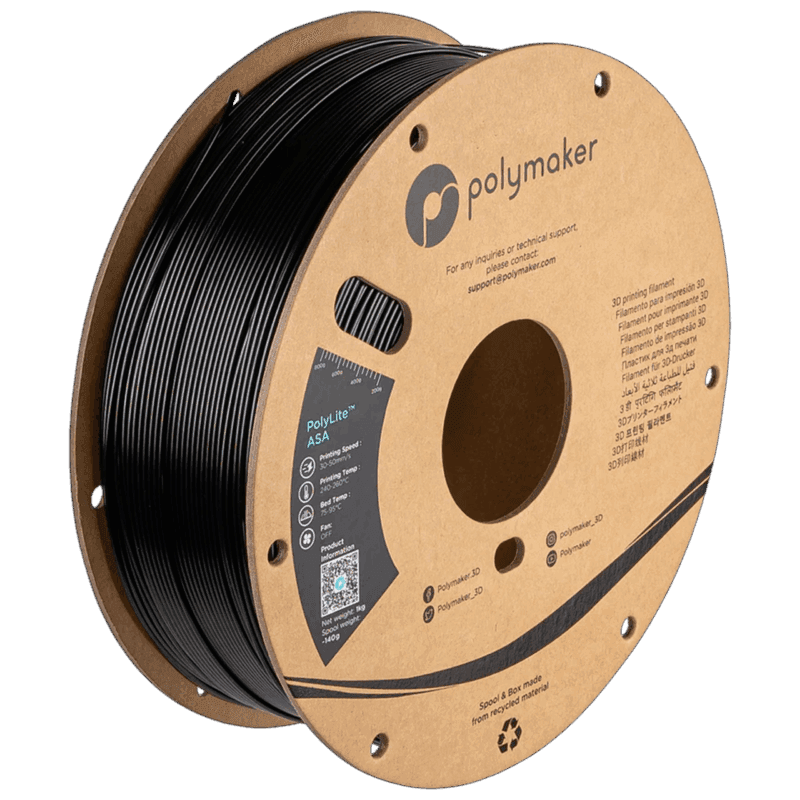 Polymaker Polylite ASA 1.75mm Jet Black