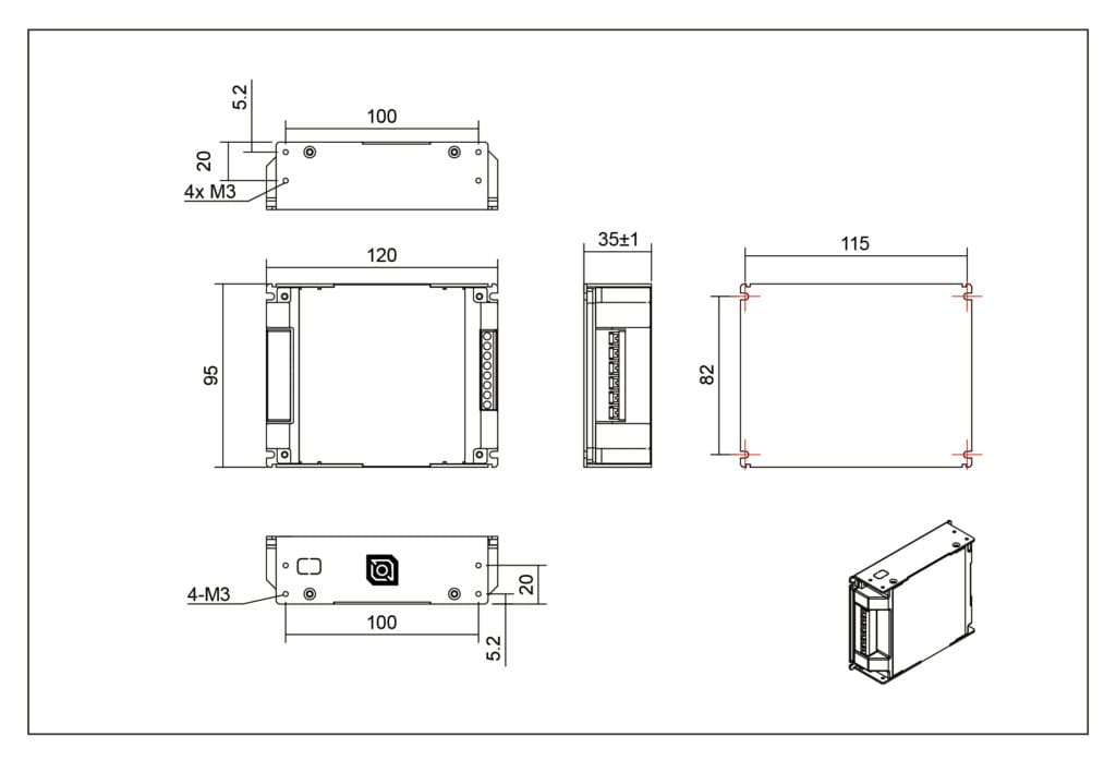 LCP300-24D5 Drawing