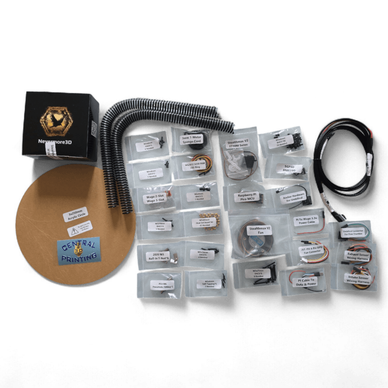 Nevermore StealthMax V2 Kit content