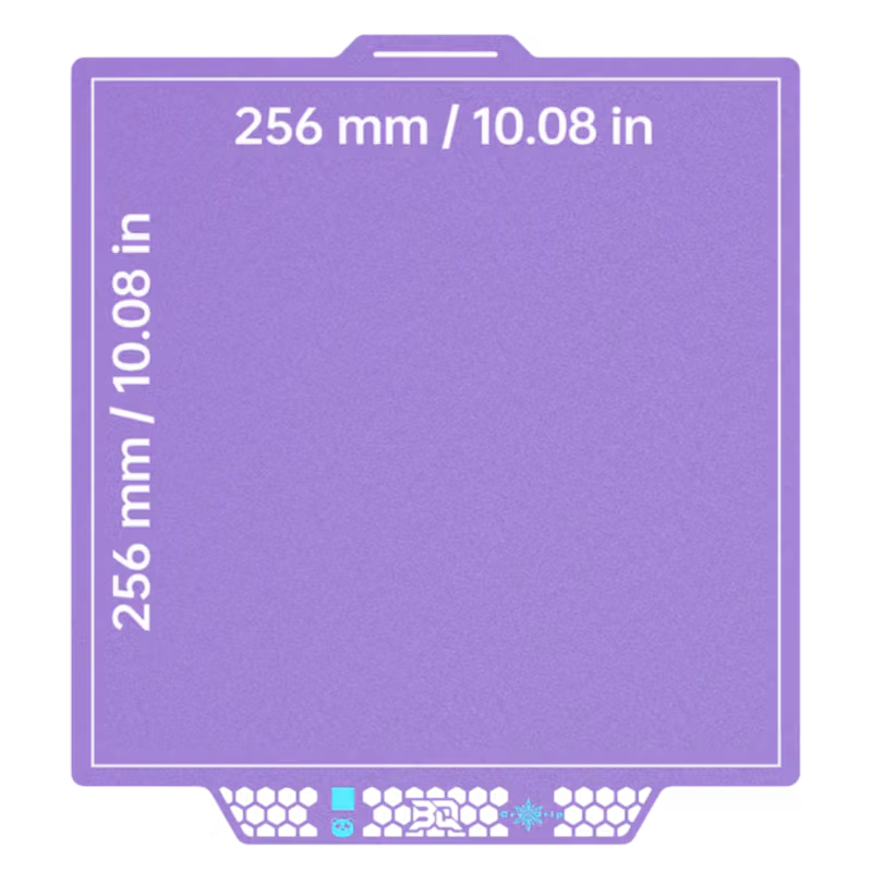 BIQU Build Plate CyroGrip Pro purple 5