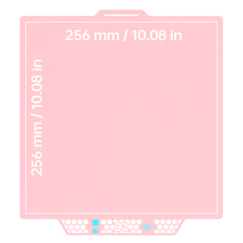 BIQU Build Plate CyroGrip Pro pink 3
