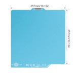 BIQU Build Plate CyroGrip Pro Frostbite blue 6