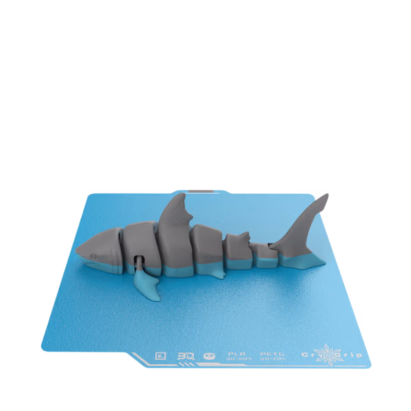 BIQU Build Plate CyroGrip Pro Frostbite blue 7