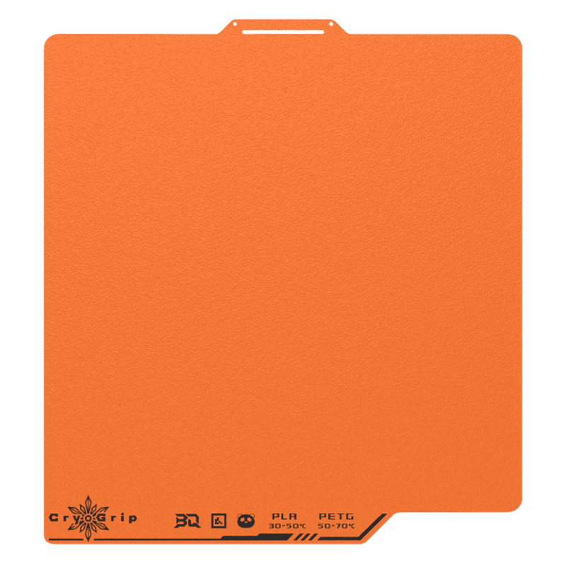 BIQU Build Plate CyroGrip Pro Frostbite orange