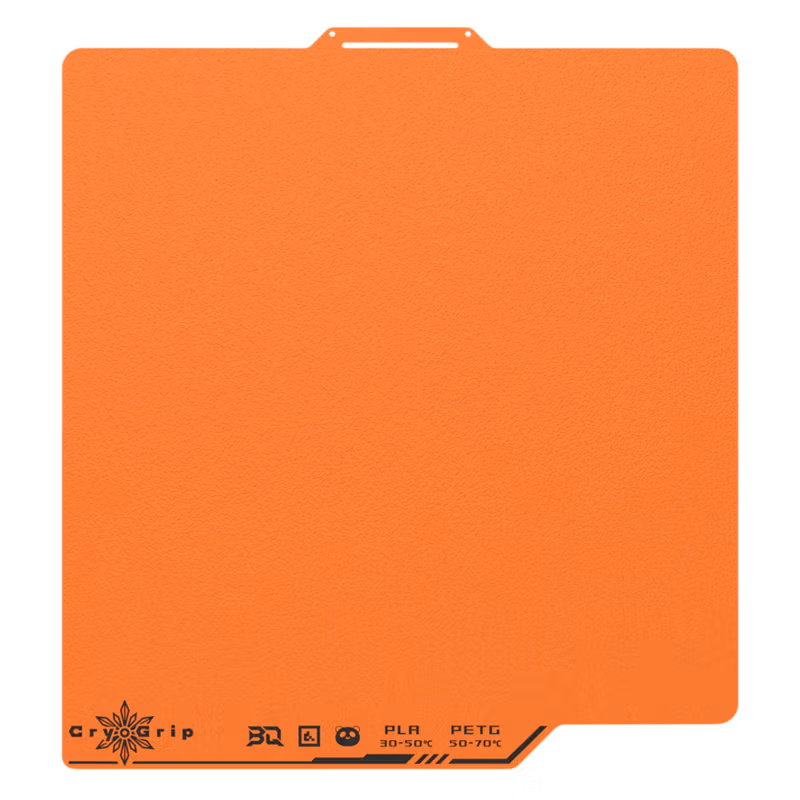 BIQU Build Plate CyroGrip Pro Frostbite orange