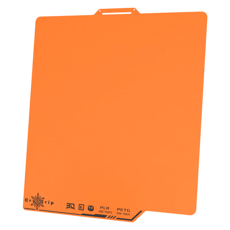 BIQU Build Plate CyroGrip Pro Frostbite orange 2