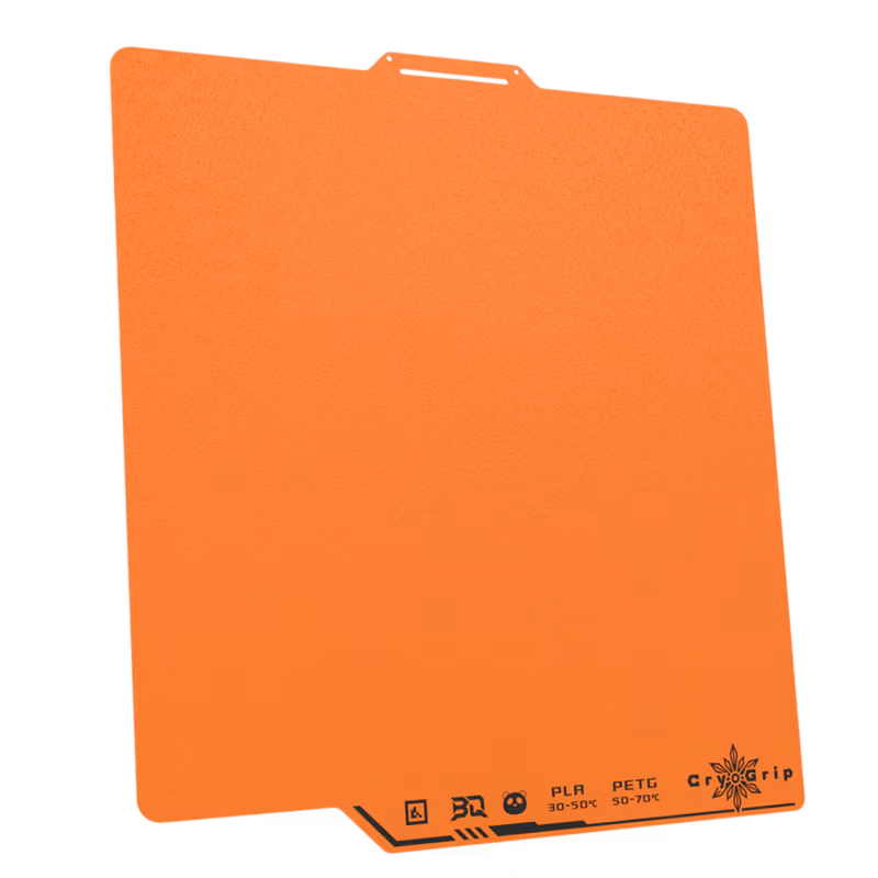 BIQU Build Plate CyroGrip Pro Frostbite orange 3