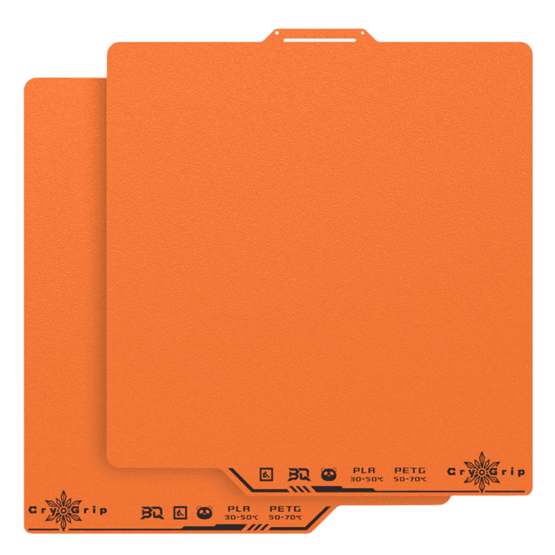 BIQU Build Plate CyroGrip Pro Frostbite orange 4