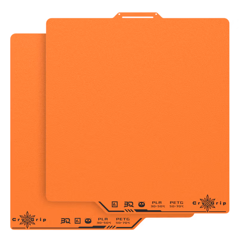 BIQU Build Plate CyroGrip Pro Frostbite orange 4