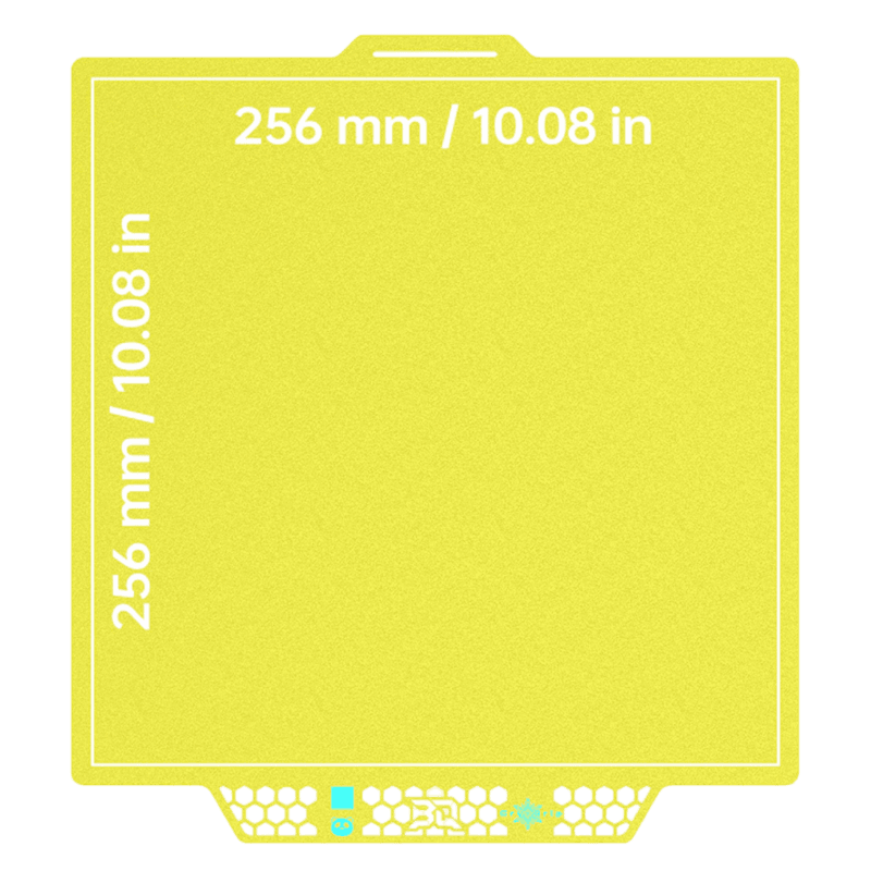 BIQU Build Plate CyroGrip Pro yellow 5