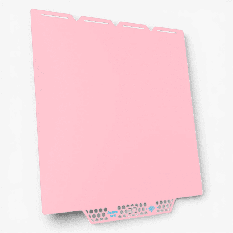 BIQU CryoGrip Glazier Build Plate for Snapmaker U1 Pink 1