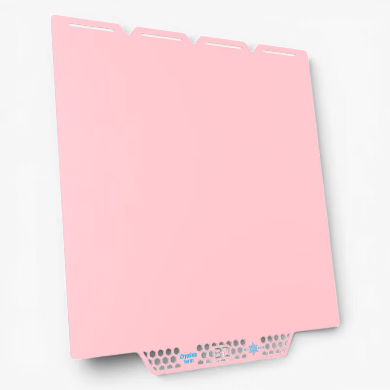 BIQU CryoGrip Glazier Build Plate for Snapmaker U1 Pink 1