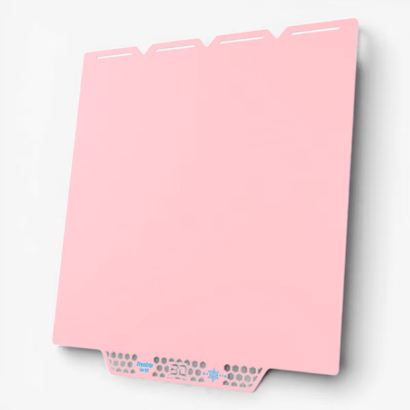BIQU CryoGrip Glazier Build Plate for Snapmaker U1 Pink 3