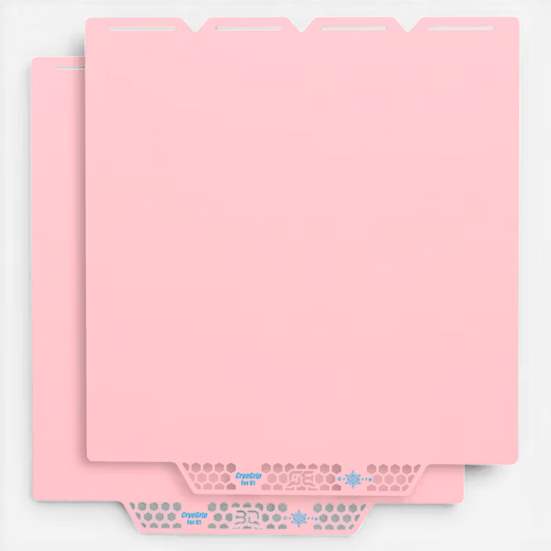 BIQU CryoGrip Glazier Build Plate for Snapmaker U1 Pink 4