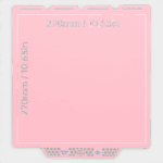 BIQU CryoGrip Glazier Build Plate for Snapmaker U1 Pink 5
