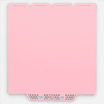BIQU CryoGrip Glazier Build Plate for Snapmaker U1 Pink 6