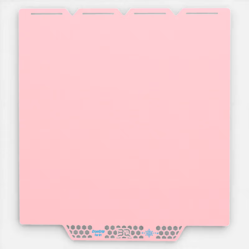 BIQU CryoGrip Glazier Build Plate for Snapmaker U1 Pink 6