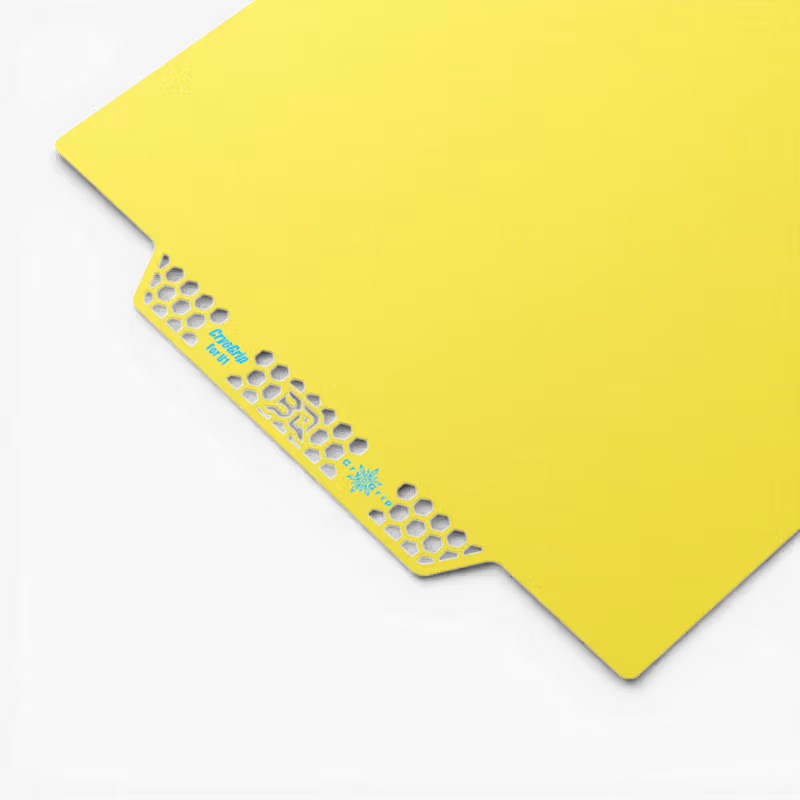 BIQU CryoGrip Glazier Build Plate for Snapmaker U1 Yellow 1