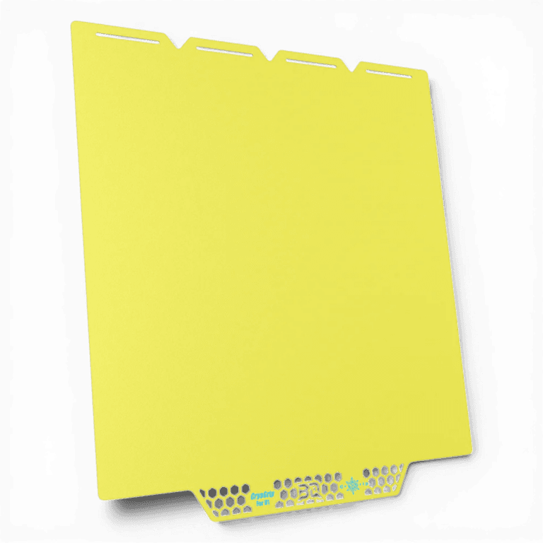 BIQU CryoGrip Glazier Build Plate for Snapmaker U1 Yellow 2