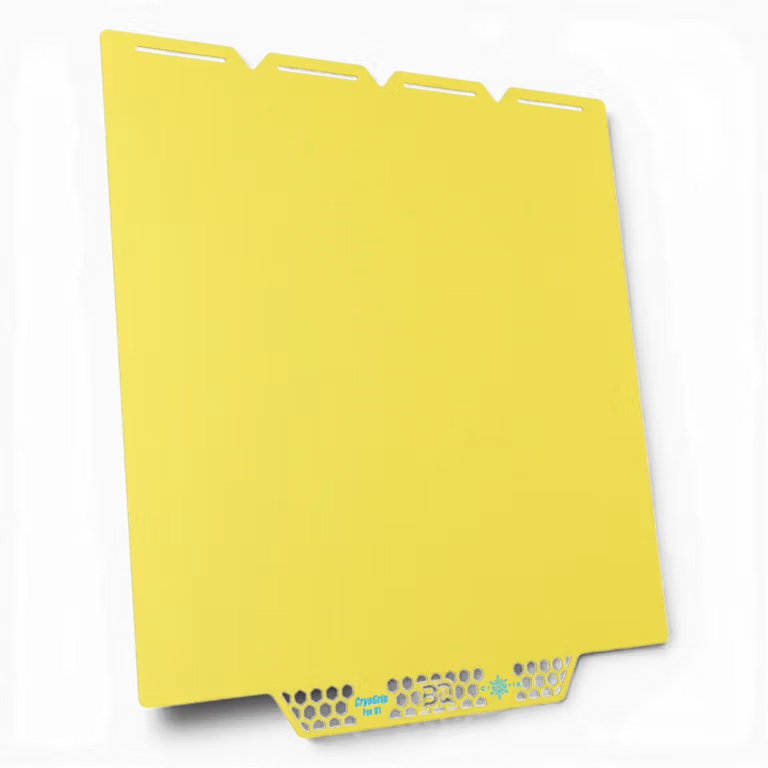 BIQU CryoGrip Glazier Build Plate for Snapmaker U1 Yellow 2