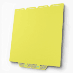 BIQU CryoGrip Glazier Build Plate for Snapmaker U1 Yellow 3