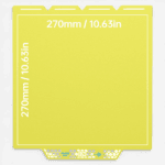 BIQU CryoGrip Glazier Build Plate for Snapmaker U1 Yellow 5