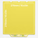 BIQU CryoGrip Glazier Build Plate for Snapmaker U1 Yellow 5