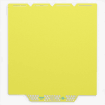 BIQU CryoGrip Glazier Build Plate for Snapmaker U1 Yellow 6