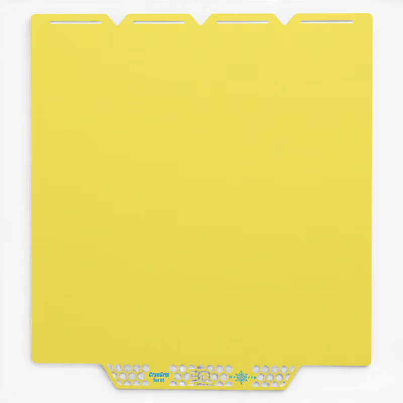 BIQU CryoGrip Glazier Build Plate for Snapmaker U1 Yellow 6