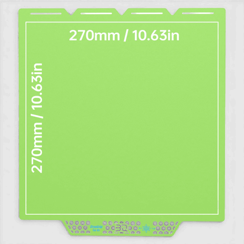BIQU CryoGrip Glazier Build Plate for Snapmaker U1 Green 5