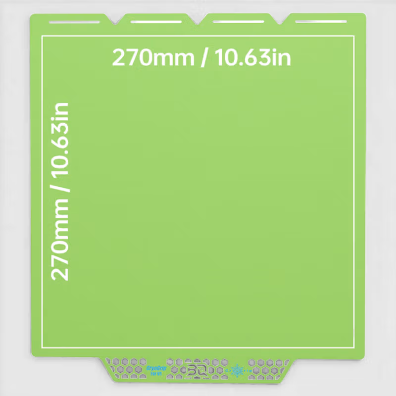 BIQU CryoGrip Glazier Build Plate for Snapmaker U1 Green 5